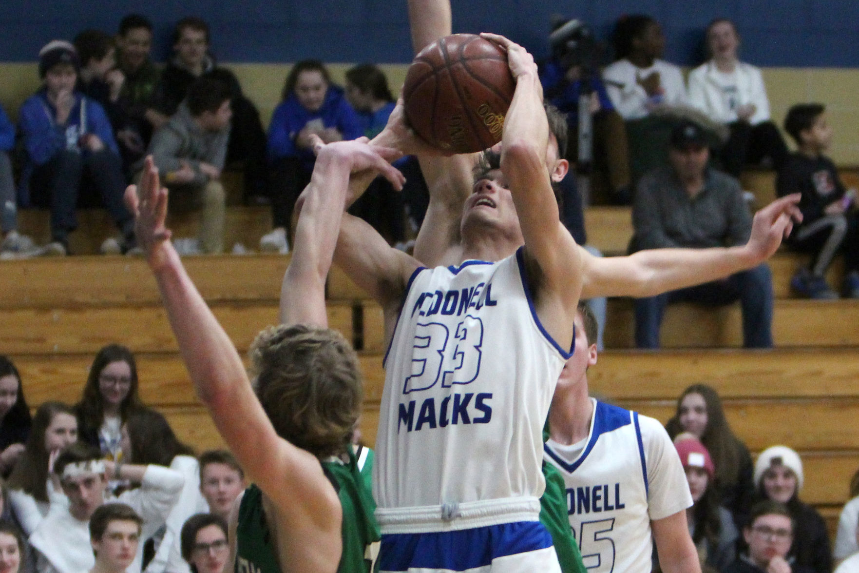 Prairie Farm at McDonell boys basketball 2-26-19